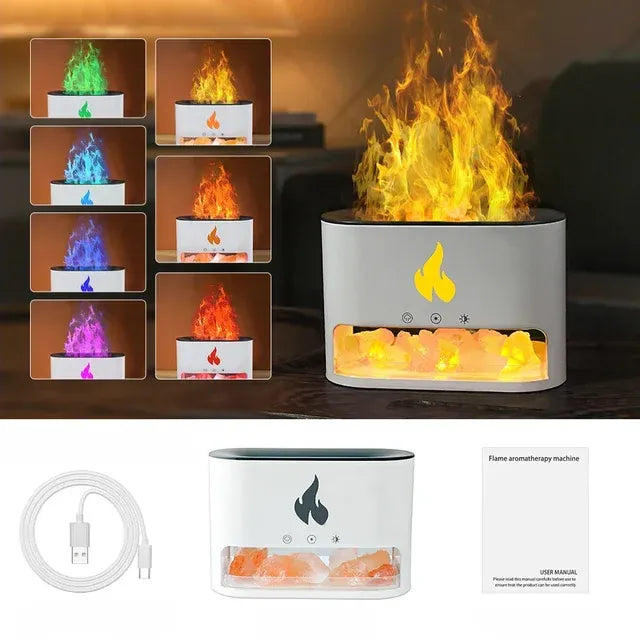 FlameWhisper Aroma Humidifier