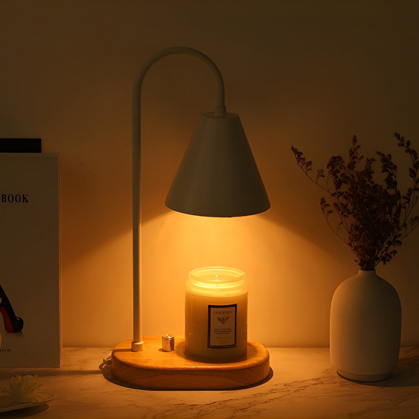 Electric Candle Warmer Wax Melting Lamp