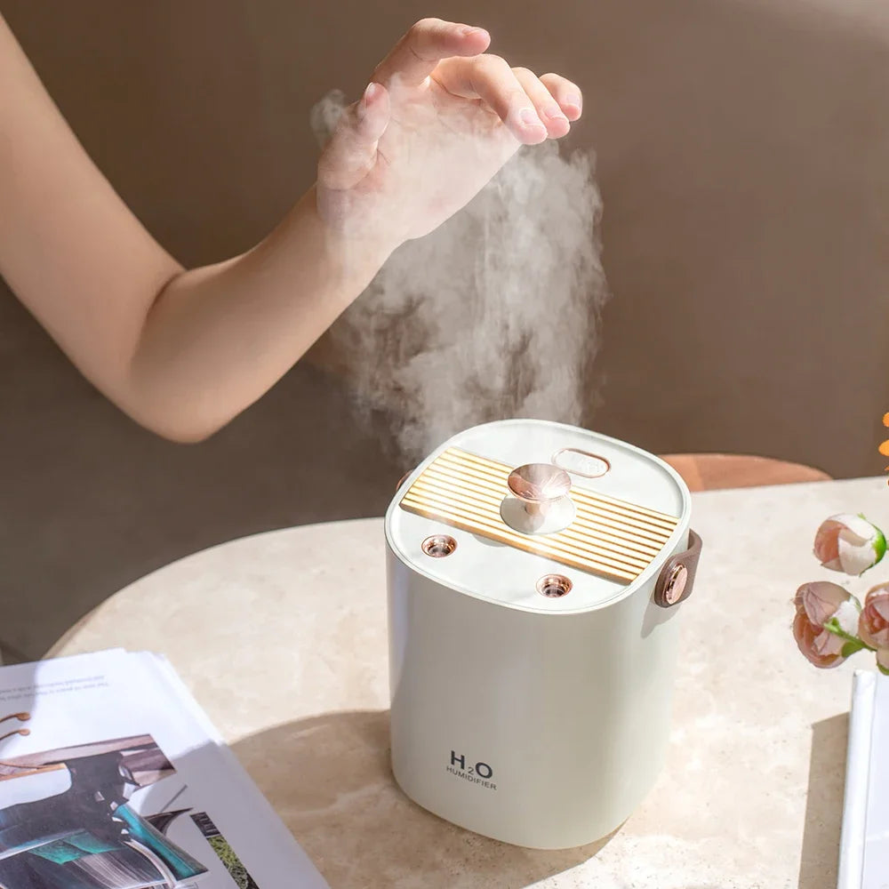 Mistify Dual-Nozzle Ultrasonic Humidifier